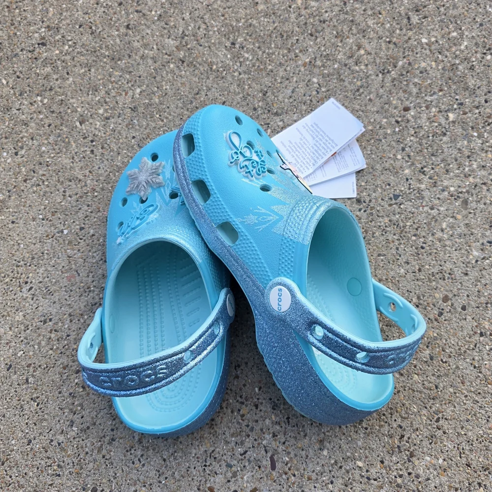 Crocs X Frozen Sandals Youth Girls 4Y